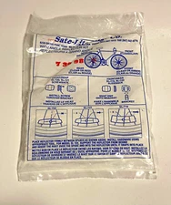 set of 2 Clear spoke mounted wheel reflectors decorative reflective Sate Lite