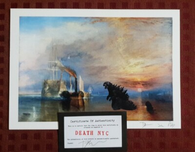 Death NYC Monster Turner - Signierter Druck 2011/12 AP (Artist Proof ?) & COA
