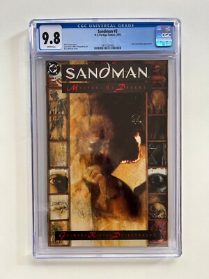 Sandman #3 CGC 9.8 Gaiman, 1989. Feat: John Constantine.