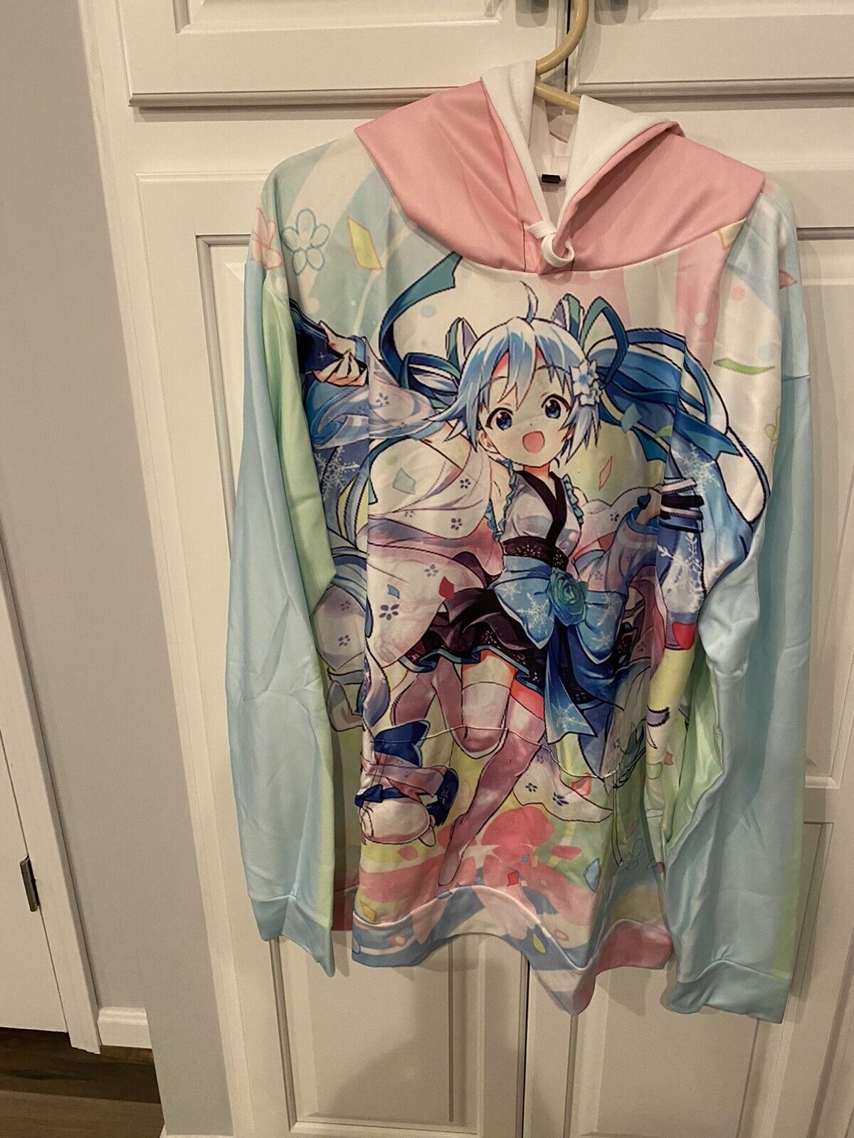 非対面販売 VR × HATSUNE MIKU HOODIE / BLK - トップス