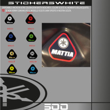 ADESIVO PIASTRINA STERZO TMAX 500  IN CRYSTAL T-MAX t max  scooter yamaha 01/07