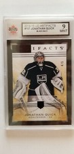 Jonathan Quick 2014-15 Artifacts BLACK Hockey Card #4/5 KSA Graded 9!!
