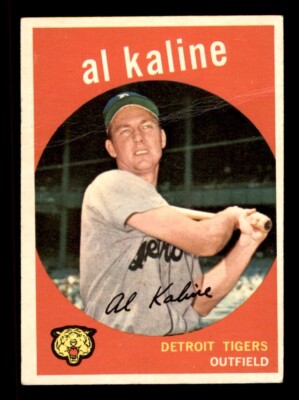 1959 Topps Baseball #360 Al Kaline GD *f1