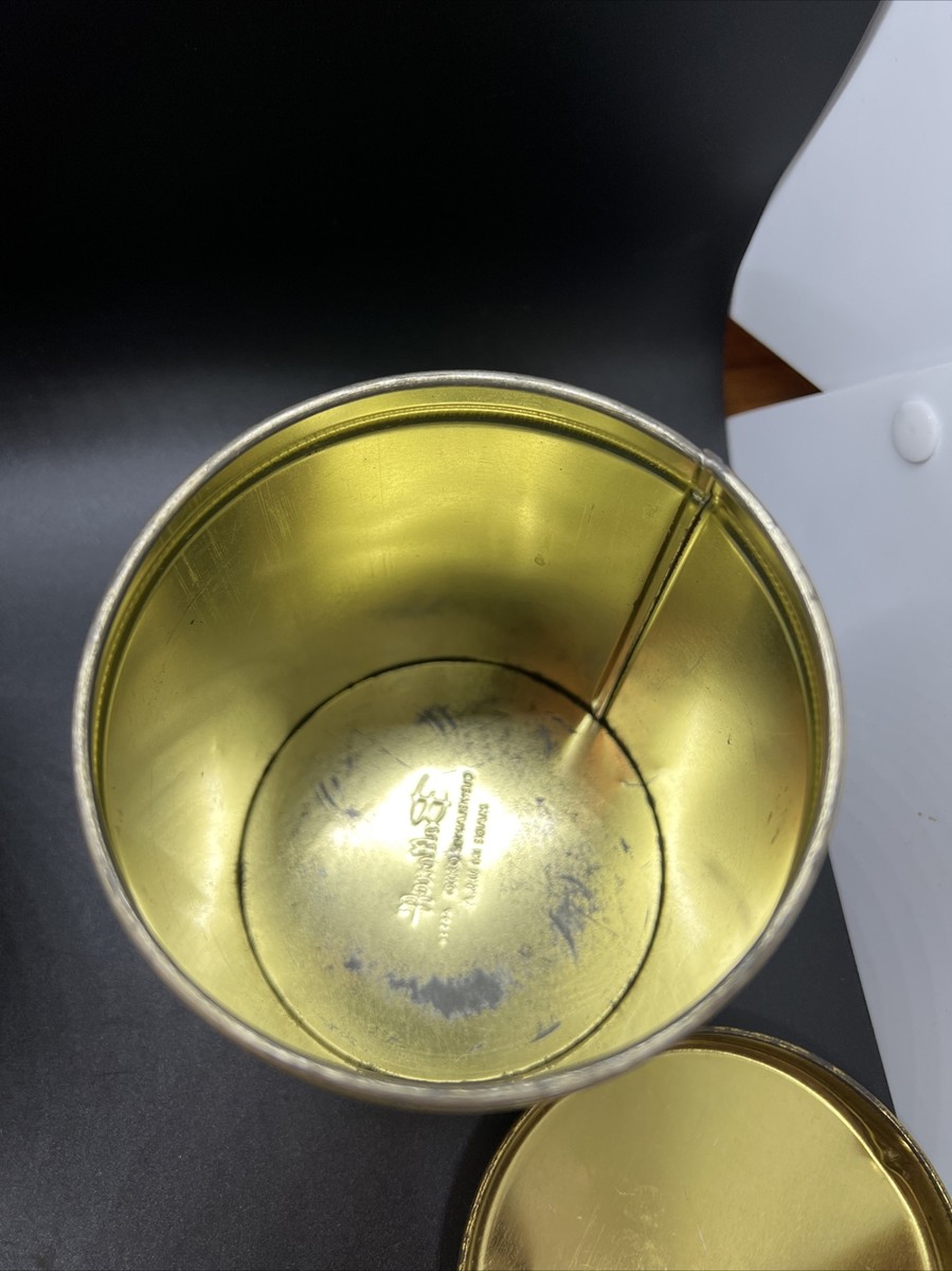Vintage Set of 4 Ballonoff Canisters Metal Kitchen Decor Coffee