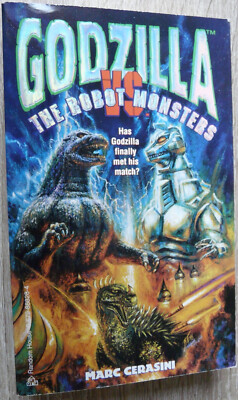 GODZILLA VS. THE ROBOT MONSTERS, by Marc Cerasini, engl. TB