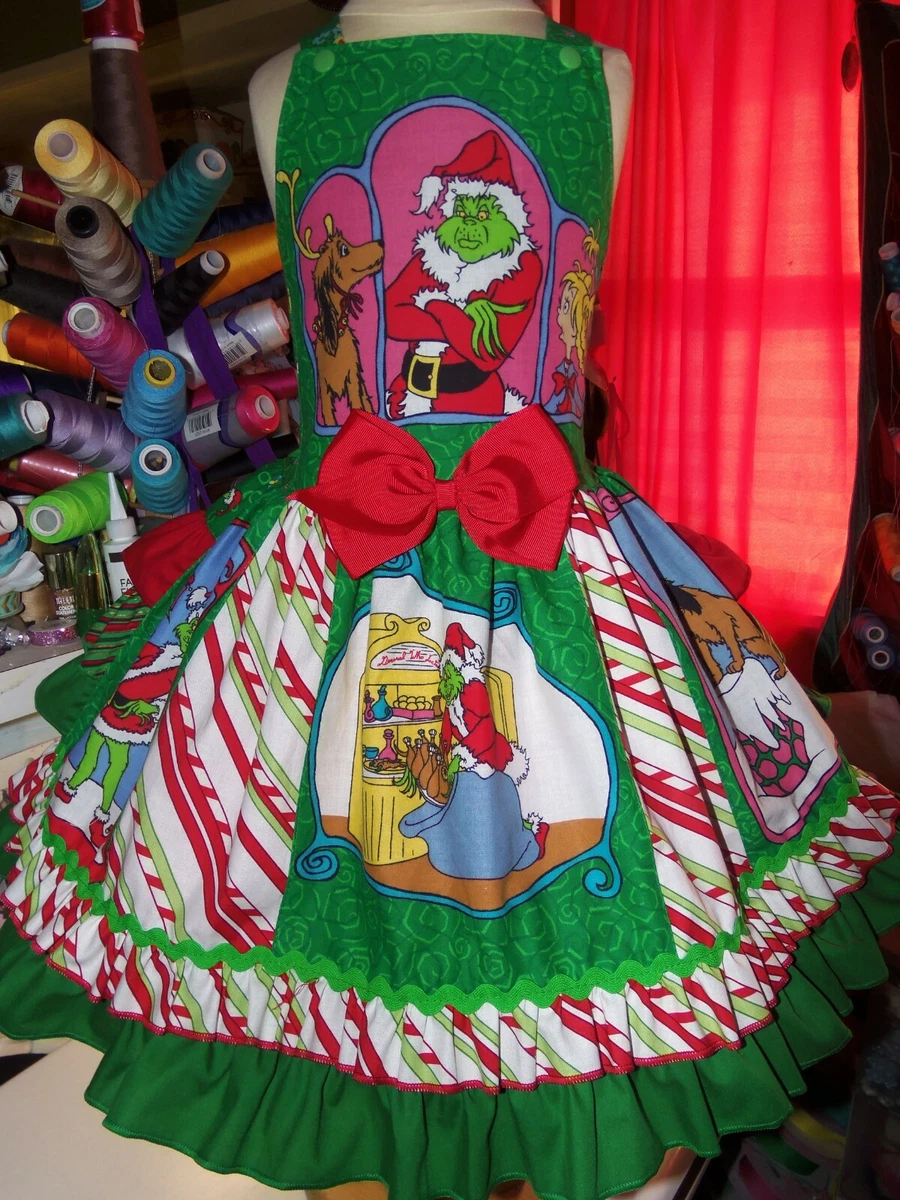 Grinch store girls dress