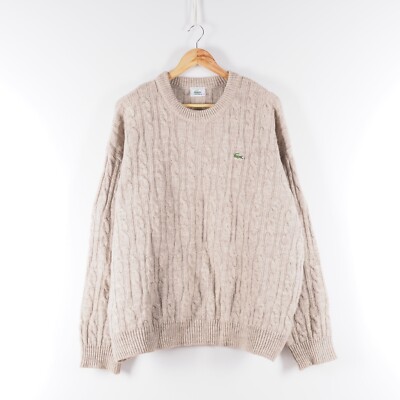 Vintage Lacoste Lacoste Strick Lacoste Men's Vintage Knit Wool