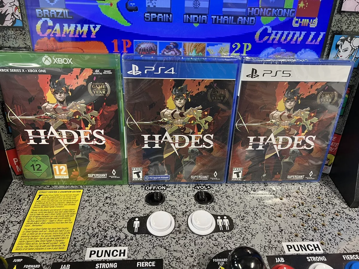 3 Game Lot: Hades PS5 + XBOX Series X + PS4 New Sealed Free Shipping GOTY