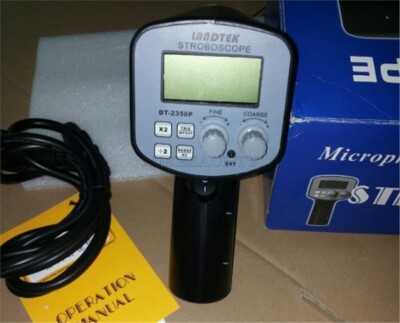 Landtek DT-2350PA Digital Stroboscope Strobe Flash Meter Analyzer 50 To 12000 av
