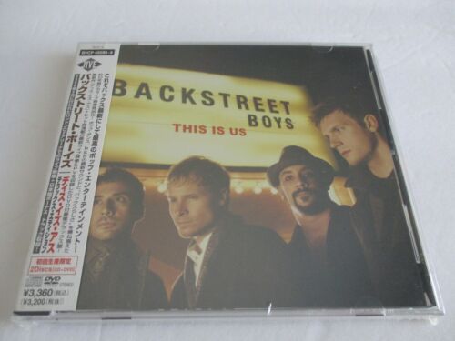 BACKSTREET BOYS This Is Us CD/ DVD Deluxe Edition Japan Import BVCP-40098-9 NEW - Afbeelding 1 van 2