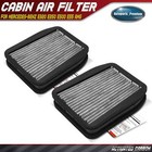 2x Cabin Air Filter with Charcoal Media for Mercedes-Benz E320 E350 E500 E55 AMG