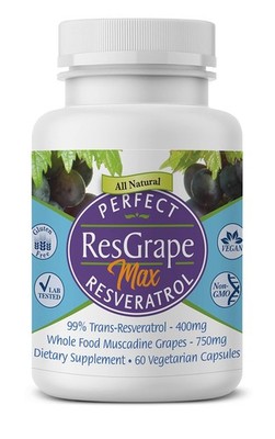 Perfect Supplements   Perfect ResGrape Resveratrol MAX   60 Capsules   TransR...