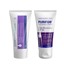 Acnecide Purifide Wash Off Skincare Set with Acnecide Face Wash Gel for Acne