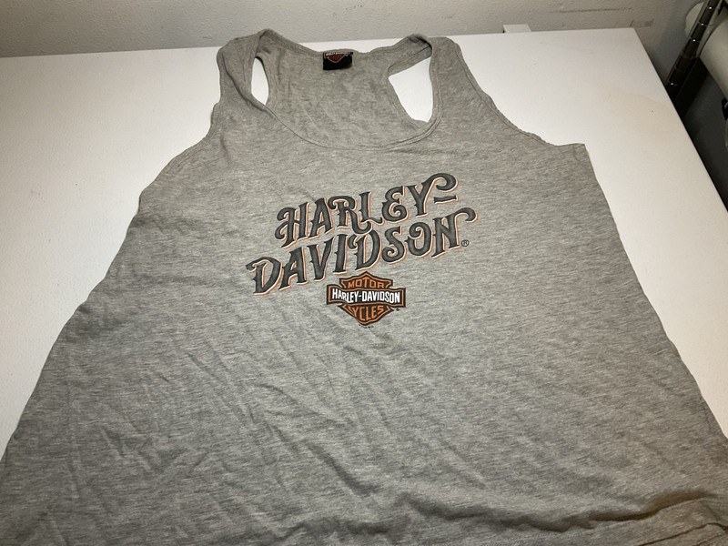 Women’s Grey Harley-Davidson Tank Top 3XL Mechanicsburg Pennsylvania