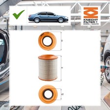Knecht Luftfilter AUDI A8 (4E2, 4E8) 4.2 quattro