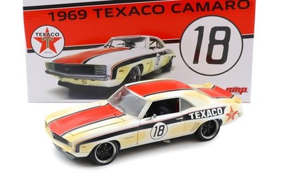 1:18 GMP 1969 Chevrolet Camaro Pro Touring RS Texaco #18 Dirty Version