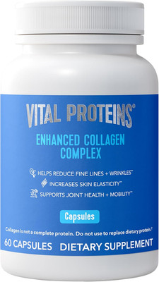   Enhanced Collagen Complex Capsules with Biocell Collagen  - Supports Skin Elas