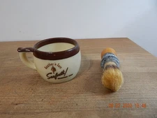 Seaforth Heather 'n Fern Shaving Mug w/  Shaving Brush