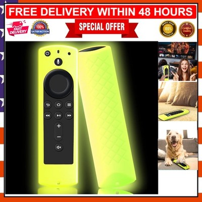 Alexa Voice Remote Protector - Glow in the Dark Silicone Cover for Fire TV Stick