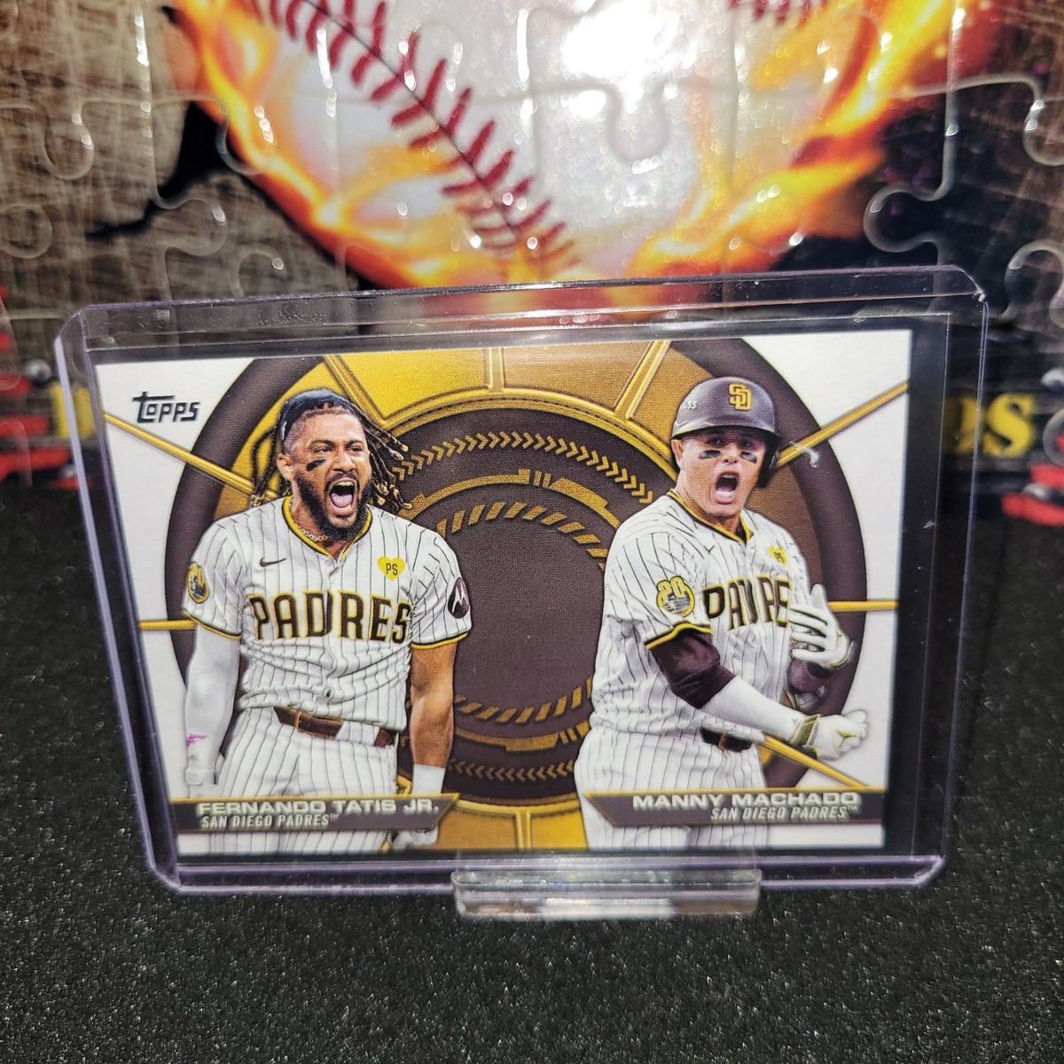 2025 Topps Series 2 Dynamic Duo #DD-9 Fernando Tatis Jr. Manny