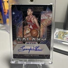 Lenny Wilkens Auto /99 2023-24 Panini Obsidian - Galaxy Ink SSP St. Louis Hawks!