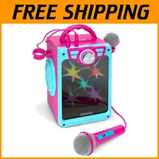 Portable Karaoke Set for Girls - Bluetooth Speaker