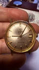 Vintage Omega Seamaster Automatic Date Mens Watch 14K Gold Filled Not Running