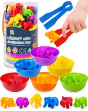 Counting Animals Montessori Toys Preschool Learning Educational Kids Set Age 3 5