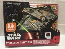 Disney STAR WARS Rebels Battle Scene Sticker Activity Coloring Book Fast Ship