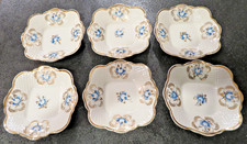 6 Vintage Soviet Union, Ukraine , Korosten Porcelain Decorative dishes, plates