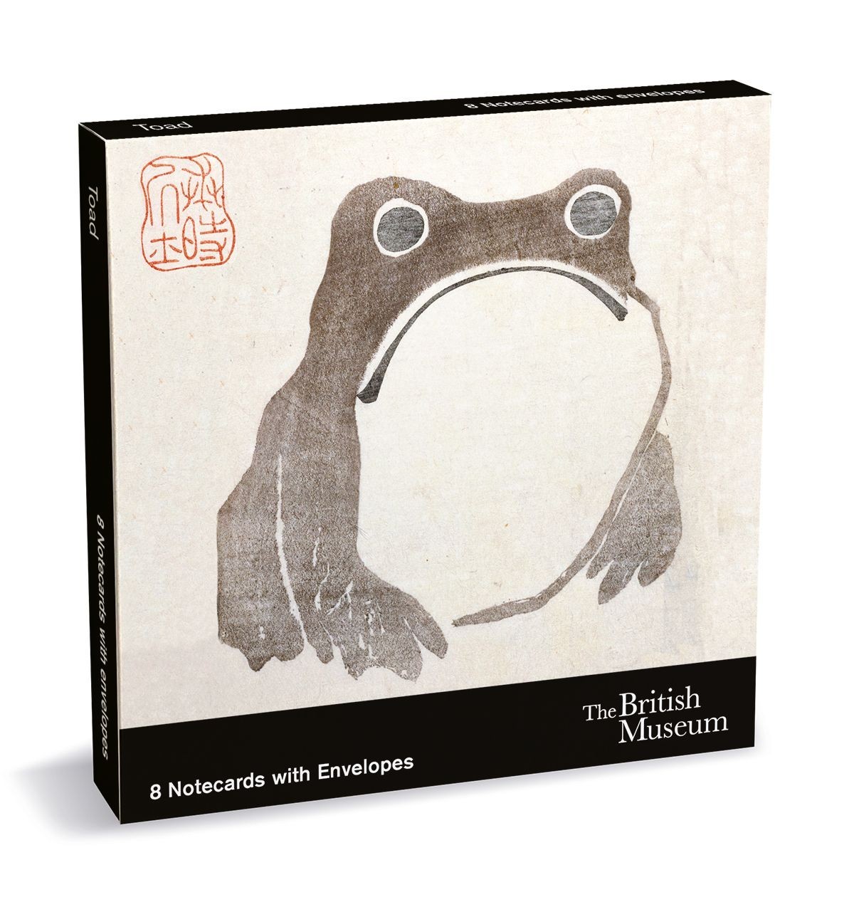 The British Museum Toad 8 Square Notecards Wallet