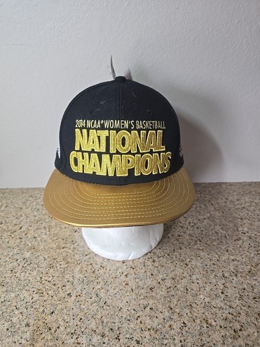 UConn 2014 Women's National Basketball Champions Gold Brim Nike Snapback NWT