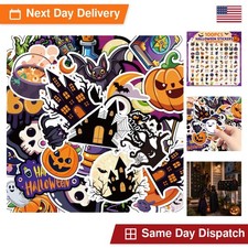 100 PCS Halloween Stickers Bulk JXSDWANG Kids Party Favors Decorations Crafts