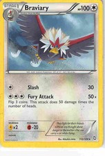Braviary 112/124 Rare Dragons Exalted Pokemon HP