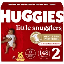 Huggies Little Snugglers Diapers Huge Pack - Size 2 (148ct)