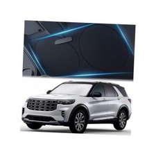 Car Windshield Sunshade Double-Layer Design for 2X LARGE - 63" x 33.8"