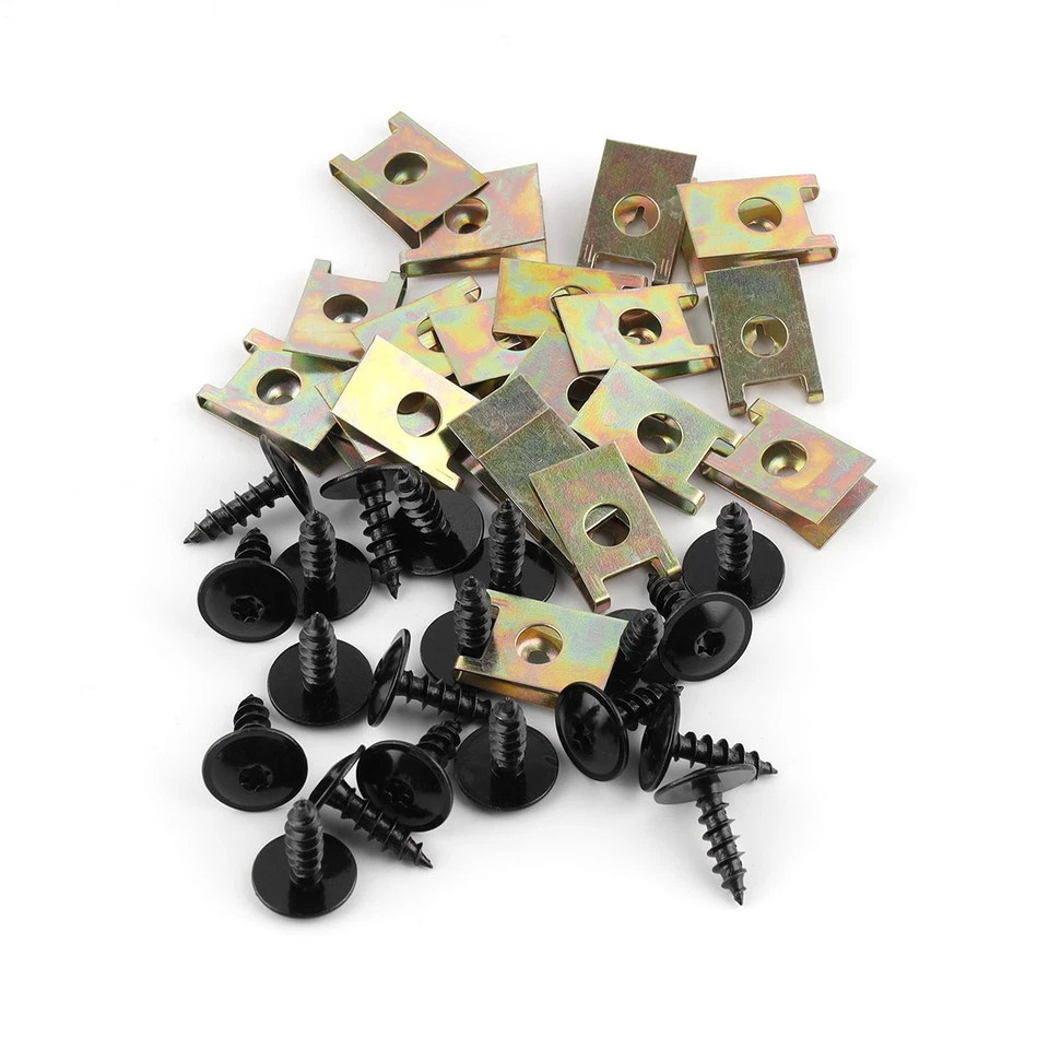 20 x FOR VW AUDI ENGINE COVER UNDERTRAY SPLASHGUARD WHEEL ARCH TORX SCREW - Image 3 of 4