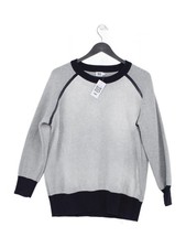 Kin By John Lewis Men's Jumper M Grey Acrylic with Cotton, Polyester Pullover