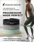 FREE SHIPPING Avalon House  9" Mini Versa Exercise Band Set - Light Medium Heavy