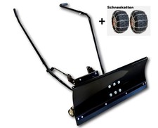 Schneeschild 120x40cm passend für Rasentraktor John Deere x300 - X350 + Ketten