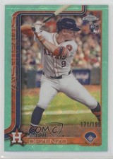 2025 Topps Chrome Logofractor Edition Aqua Refractor /199 Zach Dezenzo #294 1k0e