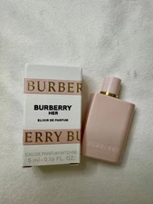 Burberry Her London Dream Elixi De Parfum For Women Mini Sample Size 0 .16oz 5ml