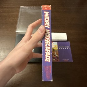Mickey Mousecapade (Nintendo NES) Complete - Teated - Authentic