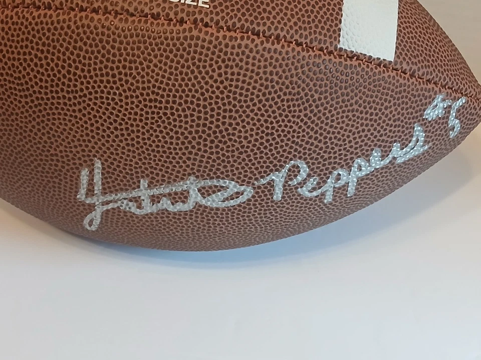 Jabrill Peppers #5 Autographed NCAA Football - Image 2 of 4