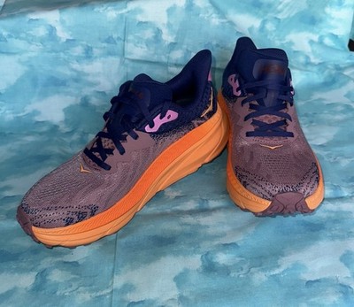 Hoka One One Challenger ATR 7 Wide Ceramic Vibrant Orange W. Size 8.5 B. New