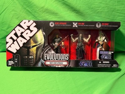 Star Wars Evolutions Vader s Secret Apprentice 3 Pack Force Unleashed