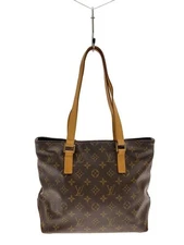 LOUIS VUITTON Tote Bag Hippopotam Piano_Monogram Canvas PVC Brown Monogram Used