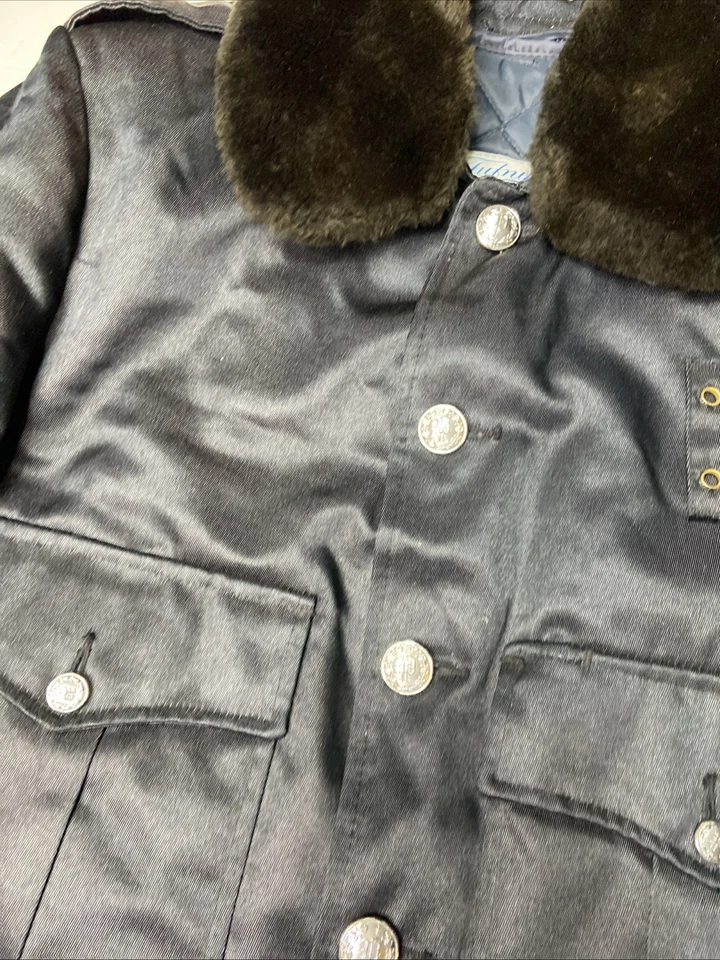 Tufnyl by Blauer Vintage Bomber Jacket Mens 38R Black Tactical Security Police - Image 4 of 4