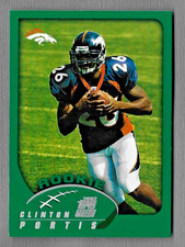 CLINTON PORTIS 2002 TOPPS ROOKIE CARD #326 RC. rookie card picture