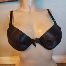 NWT Frederick's Of Hollywood Bra 34B Black Underwire Padded Push Up
